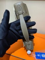 Herm&egrave;s Kelly mini 1 elephant gray silver buckle custom - Image 6