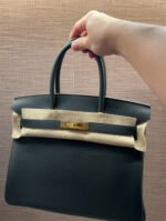 Herm&egrave;s Birkin 25-35 Emerald TOGO Custom - Image 4