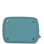 Hermes Picotin Lock 18 Blue Jean Clemence Gold Hardware - Image 6