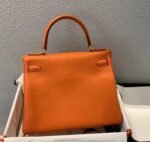 Hermes Kelly orange TOGO fully hand-sewn cowhide  35-40cm long - Image 3