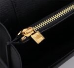 Hermes Kelly Wallet black Epsom Gold - Image 6