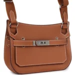 Hermes Jypsiere Mini Gold Swift Palladium Hardware - Image 2