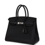 Hermes Birkin 30 Black Togo Palladium Hardware - Image 5