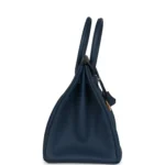 Hermes Birkin 35 Bleu De Prusse Togo Gold Hardware - Image 3