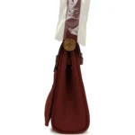 Hermes Herbag Zip 20 Mini Rouge H Toile Militaire Canvas and Vache Hunter Gold Hardware - Image 3
