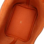 Hermes Picotin Lock 18 Orange Clemence Gold Hardware - Image 7
