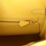 Hermes Birkin 30 Jaune de Naples Novillo Gold Hardware - Image 9