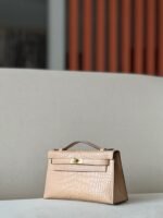 Hermes Kelly1 Mini 19 crocodile skin - Image 3