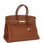Hermes Birkin 35 Gold Togo Gold Hardware - Image 2