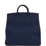 Hermes HAC Birkin 40 Bleu Saphir Togo Palladium Hardware - Image 4