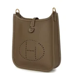 Hermes Evelyne TPM Etoupe Clemence Gold Hardware - Image 5