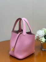 Hermes Picotin Basket with Touch Crocodile Handle - Image 11