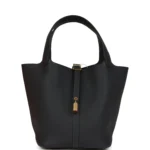 Hermes Picotin Lock 22 Caban Clemence Gold Hardware