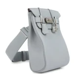 Hermes HAC A Dos PM Backpack Gris Pantin Togo Palladium Hardware - Image 2