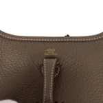 Hermes Evelyne TPM Etoupe Clemence Gold Hardware - Image 7
