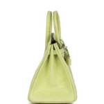 Hermes Birkin 25 Jaune Bourgeon Matte Alligator Palladium Hardware - Image 3