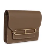 Hermes Roulis Slim Wallet Etoupe Evercolor Gold Hardware - Image 2