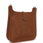 Hermes Evelyne III PM Gold Clemence Palladium Hardware - Image 2