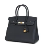 Hermes Birkin 30 Ardoise Togo Gold Hardware - Image 5
