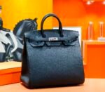 Hermes Birkin HAC 40 Black Togo Palladium Hardware - Image 2