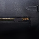 Hermes Birkin 35 Caban Togo Gold Hardware - Image 9