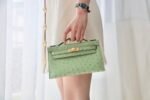 Hermes Kelly1 Mini 22 South African ostrich skin - Image 10
