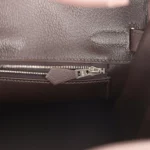 Hermes Birkin 30 Chocolat Togo Palladium Hardware - Image 9