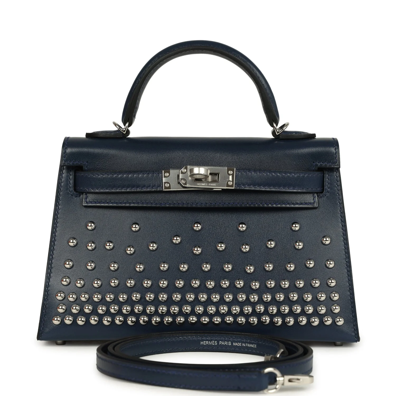 81B287B7-1AED-AEAA-FFC3-39B803E058AA.webp Hermes Kelly Sellier 20 Clout�� Bleu Abyss Box Palladium Hardware - Image 1