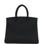 Hermes Birkin 30 Black Togo Palladium Hardware - Image 4