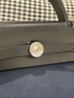 Herbag 31 blue black lid silver buckle handle Custom - Image 3