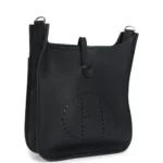 Hermes Evelyne III PM Black Clemence Palladium Hardware - Image 2