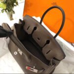 Herm&egrave;s Birkin 25-30 dark brown TOGO custom - Image 3