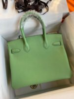 Herm&egrave;s Birkin 25-30cm Vert Avocat 🥑  EPSON custom - Image 3