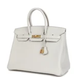 Hermes Birkin 35 Gris Pale Togo Gold Hardware - Image 5
