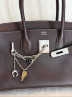 Herm&egrave;s Mocha Birkin Shoulder 29 customize - Image 4