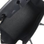 Hermes Birkin Sellier 25 Black Epsom Palladium Hardware - Image 8