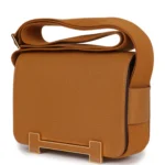 Hermes Geta Caramel Chevre Mysore Gold Hardware - Image 5