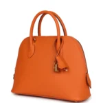 Hermes 1923 Bolide 25 Orange Epsom Gold Hardware - Image 5