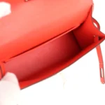 Hermes Kelly Sellier 20 Orange Field Epsom Palladium Hardware - Image 8