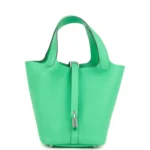 Hermes Picotin Lock 18 Vert Comics Clemence Palladium Hardware