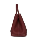 Hermes Garden Party 30 Rouge H Negonda Palladium Hardware - Image 3
