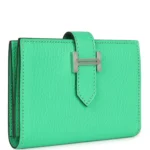 Hermes Bearn Card Holder Vert Comics Chevre Mysore Palladium Hardware - Image 2