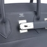 Hermes HAC Birkin 40 Ardoise Togo Palladium Hardware - Image 7
