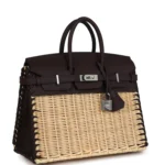 Hermes Picnic Birkin 25 Rouge Sellier Swift Palladium Hardware - Image 2