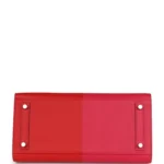 Hermes Casaque Birkin Sellier 30 Rouge De Coeur and Rose Extreme Epsom Palladium Hardware - Image 6