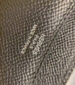 Hermes Handcrafted by masters Mini constance CK3T Carbon grey goatskin with silver buckle and K engraving - Image 4