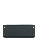 Hermes Kelly Sellier 25 Vert Rousseau Madame and Shiny Niloticus Crocodile Touch Gold Hardware - Image 5
