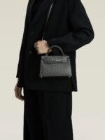 Hermes Kelly2 Mini 19 South African ostrich skin - Image 9