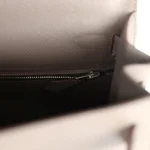 Hermes Kelly Sellier 28 Etain Epsom Palladium Hardware - Image 9