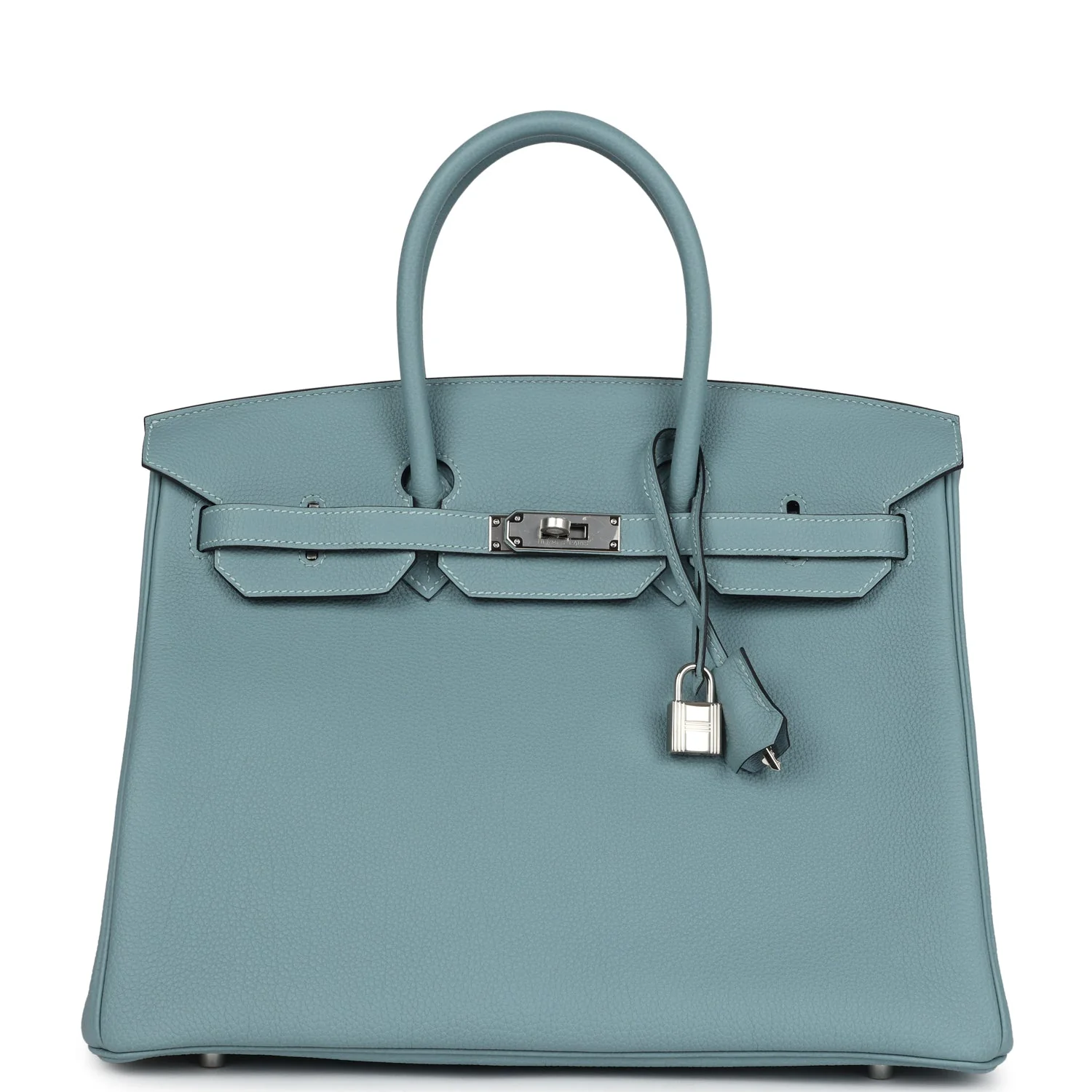 8F9C2550-A409-A6D6-54A1-32254EC37157.webp Hermes Birkin 35 Ciel Togo Palladium Hardware - Image 1
